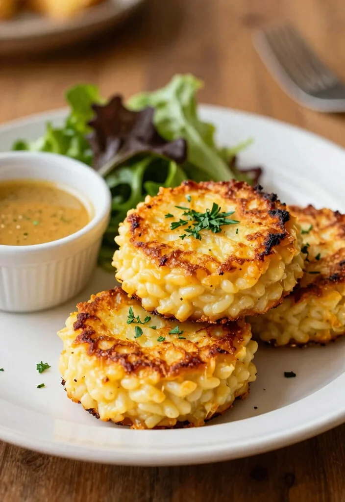 18 Healthy Sourdough Discard Recipes for Low Waste Baking - 17. Sourdough Discard Risotto Cakes 1