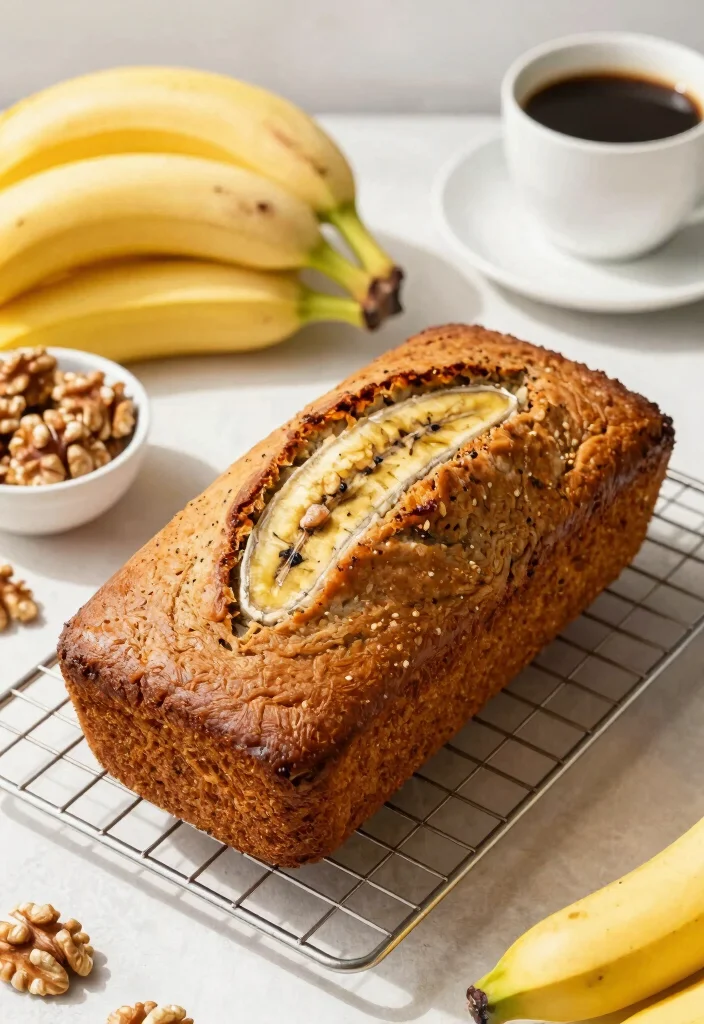 18 Healthy Sourdough Discard Recipes for Low Waste Baking - 3. Sourdough Discard Banana Bread 1