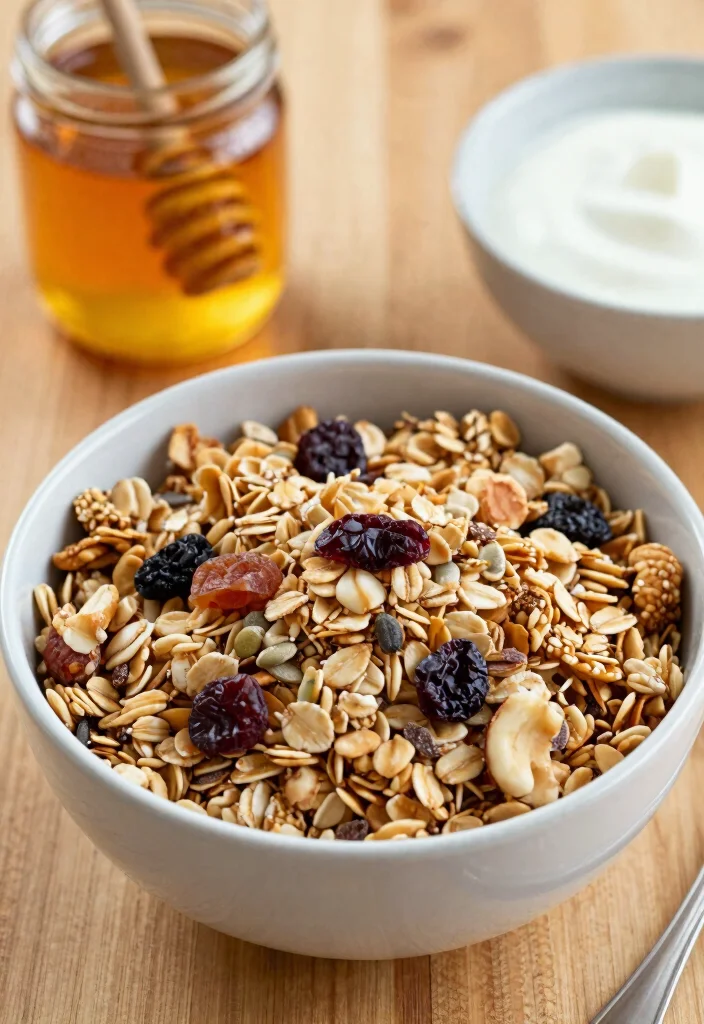 18 Healthy Sourdough Discard Recipes for Low Waste Baking - 7. Sourdough Discard Granola 1