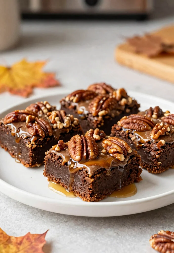 18 Homemade Fudgy Gluten-Free Brownie Recipes That Will Rock Your World - 16. Pecan Pie Brownies 1