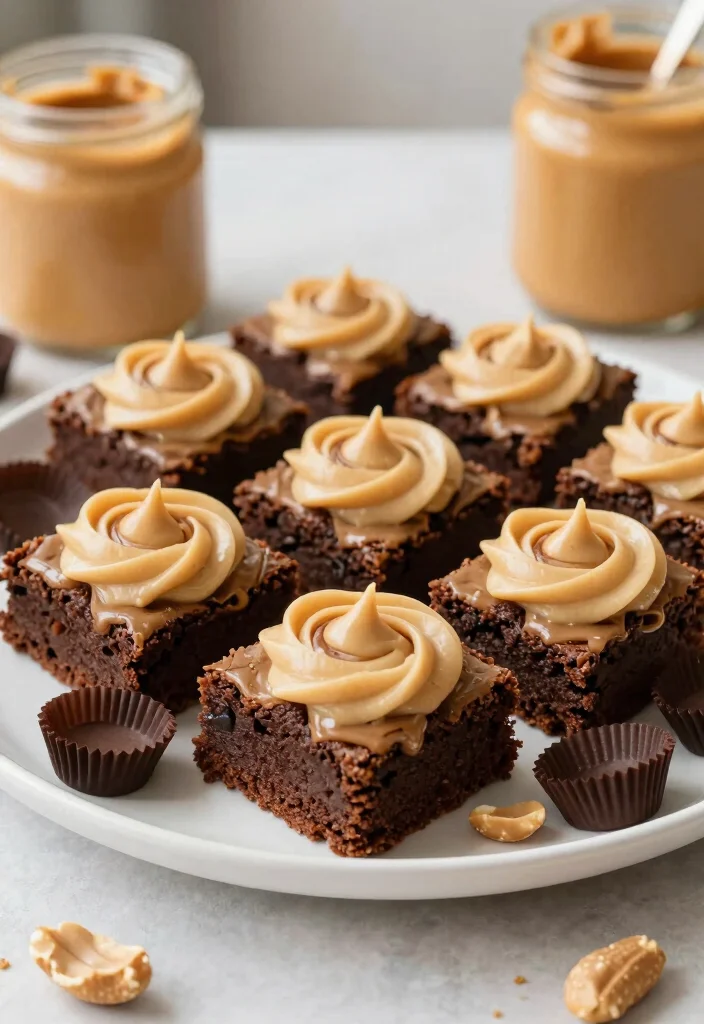 18 Homemade Fudgy Gluten-Free Brownie Recipes That Will Rock Your World - 5. Peanut Butter Swirl Brownies 1