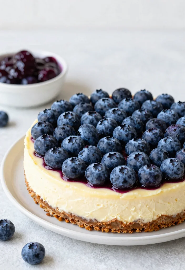 18 No-Bake Cheesecake Recipes That Are Easy Crowd Pleasers - 18. Blueberry No-Bake Cheesecake 1