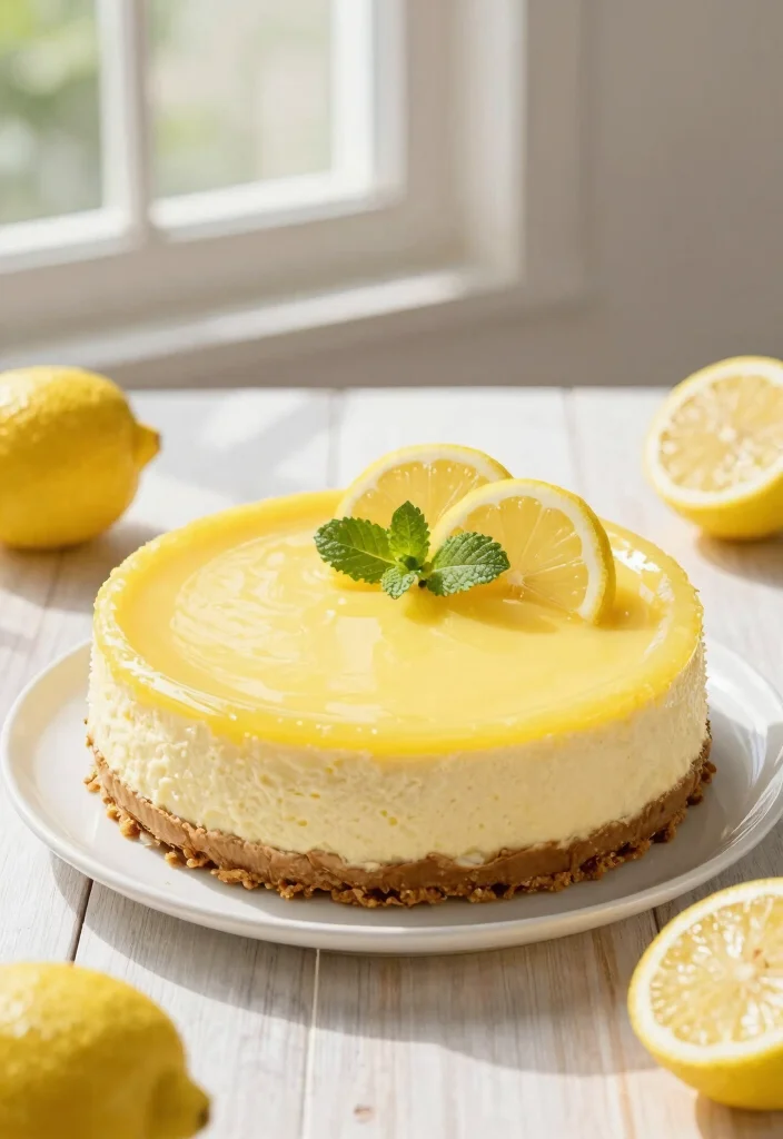 18 No-Bake Cheesecake Recipes That Are Easy Crowd Pleasers - 5. Lemon No-Bake Cheesecake 1