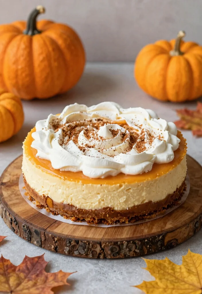 18 No-Bake Cheesecake Recipes That Are Easy Crowd Pleasers - 8. Pumpkin Spice No-Bake Cheesecake 1