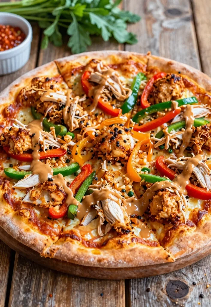 18 Pizza Oven Recipes Ideas Neapolitan Backyard Favorites - 18. Thai Chicken Pizza 1