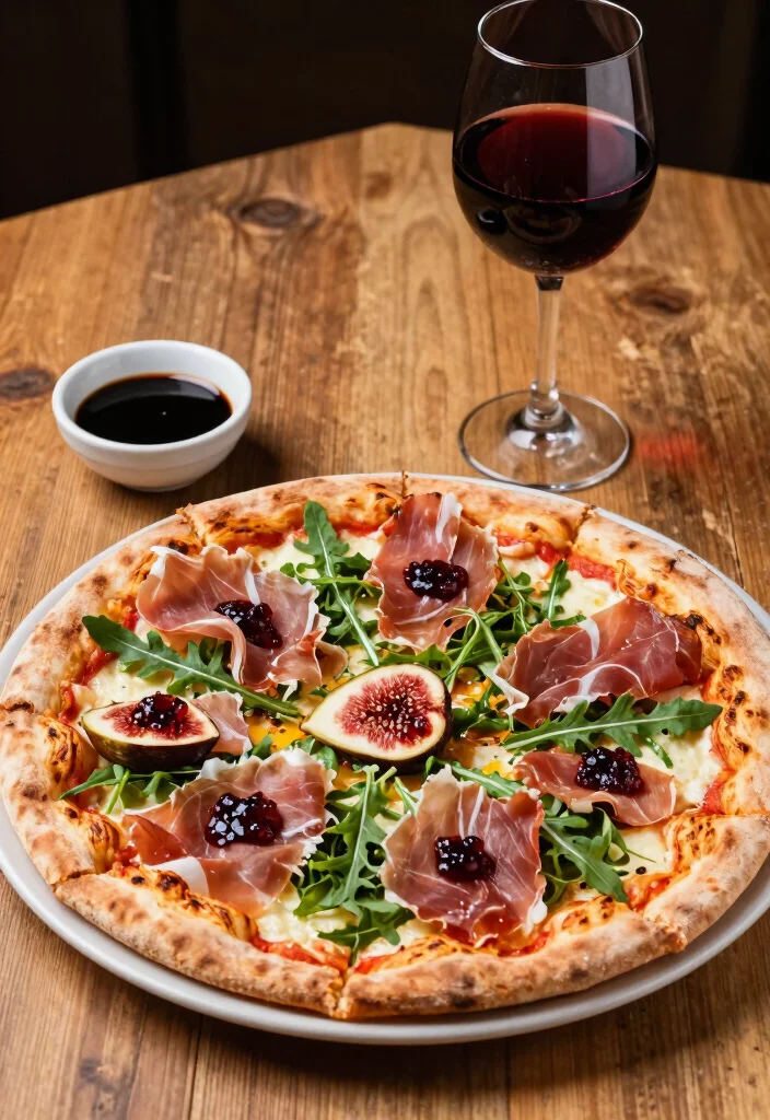 18 Pizza Oven Recipes Ideas Neapolitan Backyard Favorites - 3. Prosciutto, Fig, and Arugula Delight 1
