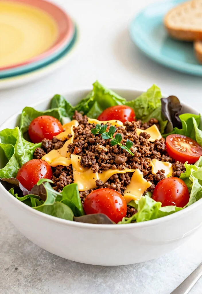 18 Recipes Using Hamburger for Easy Family Dinners - 14. Burger Bowls 1