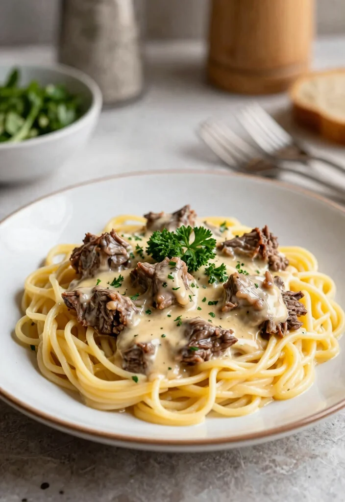 18 Recipes Using Hamburger for Easy Family Dinners - 18. Beef Stroganoff 1