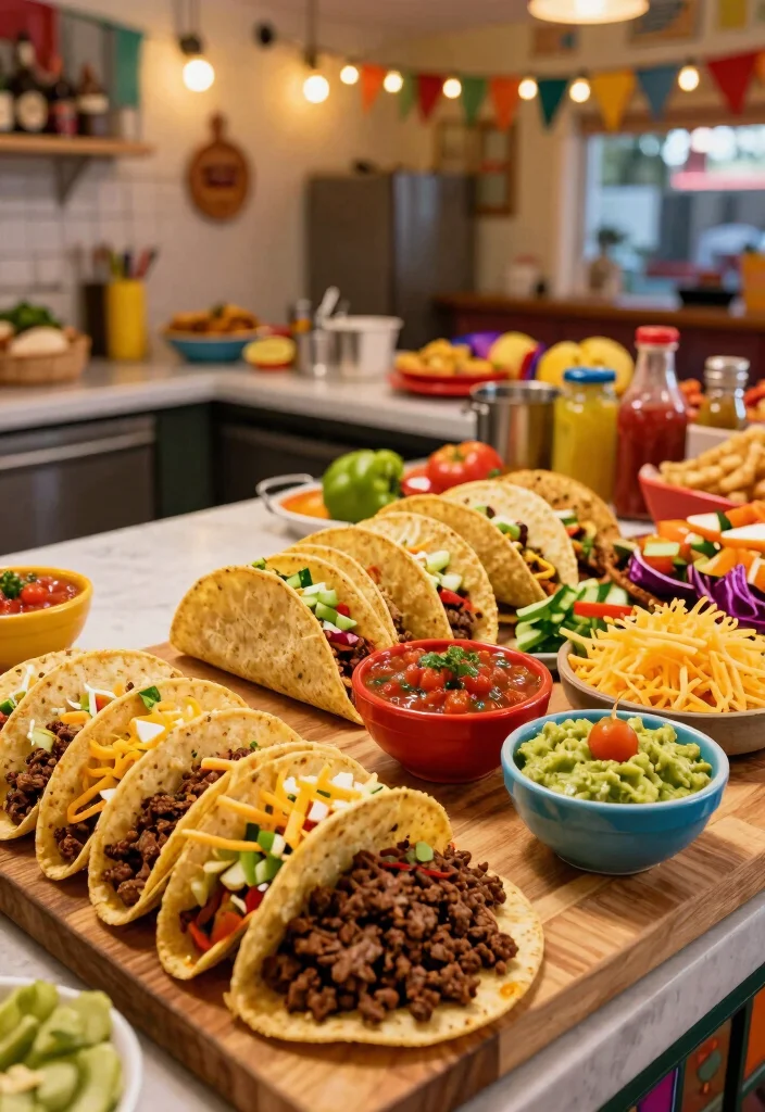 18 Recipes Using Hamburger for Easy Family Dinners - 2. Taco Night Fiesta 1