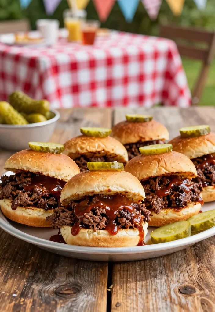 18 Recipes Using Hamburger for Easy Family Dinners - 8. BBQ Beef Sliders 1