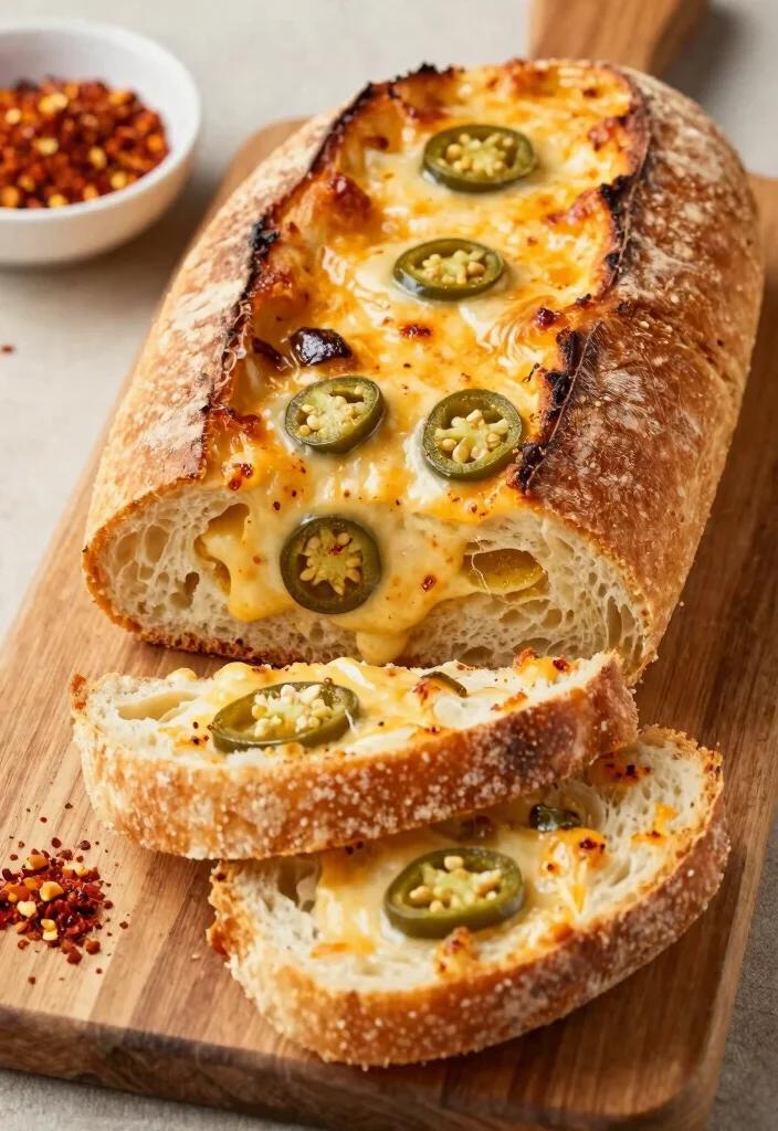 18 Sourdough Cheese Bread Ideas: Melty Bakery Style Loaves - 3. Spicy Jalapeño Cheddar Sourdough 1
