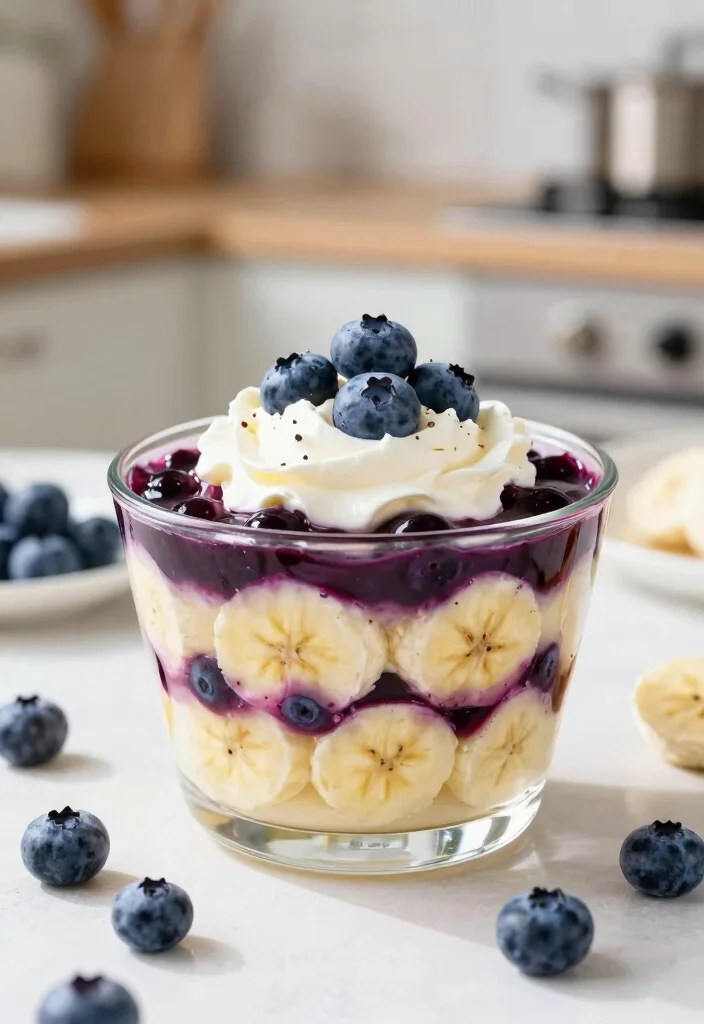 18 Southern Banana Pudding Recipe Ideas: Traditional Crowd Favorites - 14. Blueberry Banana Pudding 1