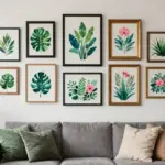 15 Living Room Frames Wall Decor Ideas for a Gallery Look