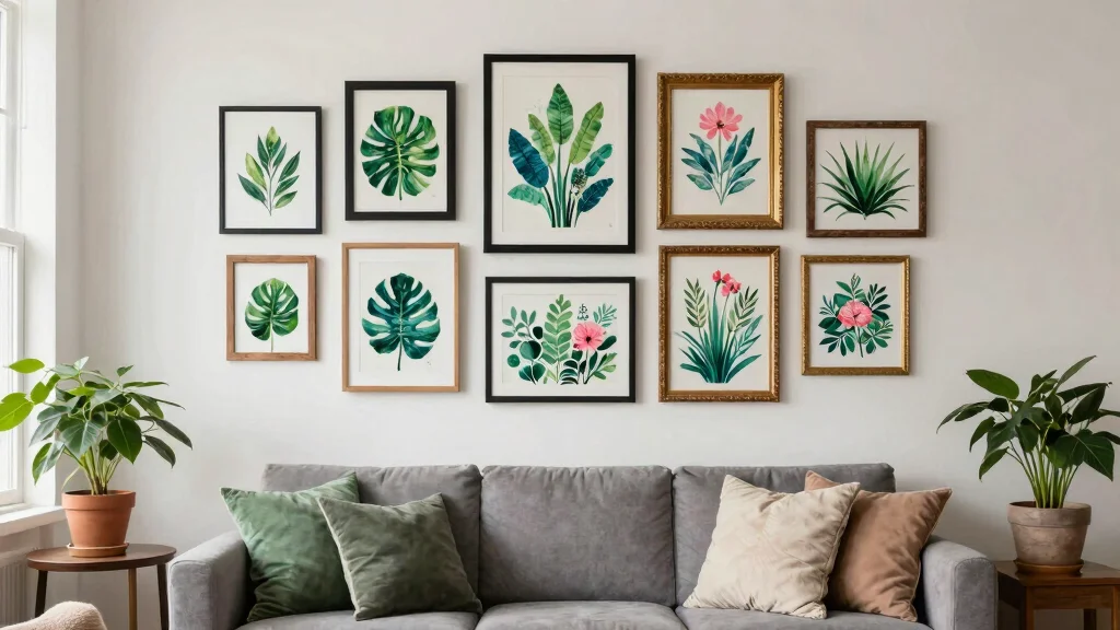 15 Living Room Frames Wall Decor Ideas for a Gallery Look