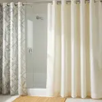 16 Tall Shower Curtains Ideas That Elevate Your Bathroom