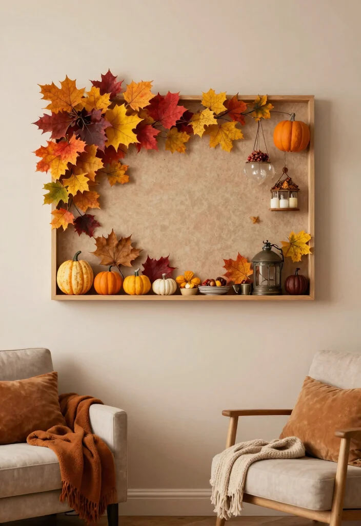 16 Wall Decor Crafts Ideas With Creative DIY Touch - 13. Seasonal Decor Boards 1