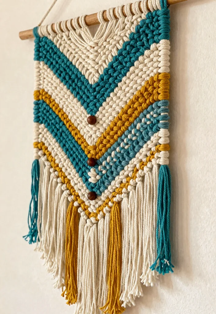 16 Wall Decor Crafts Ideas With Creative DIY Touch - 2. Woven Wall Hangings 1