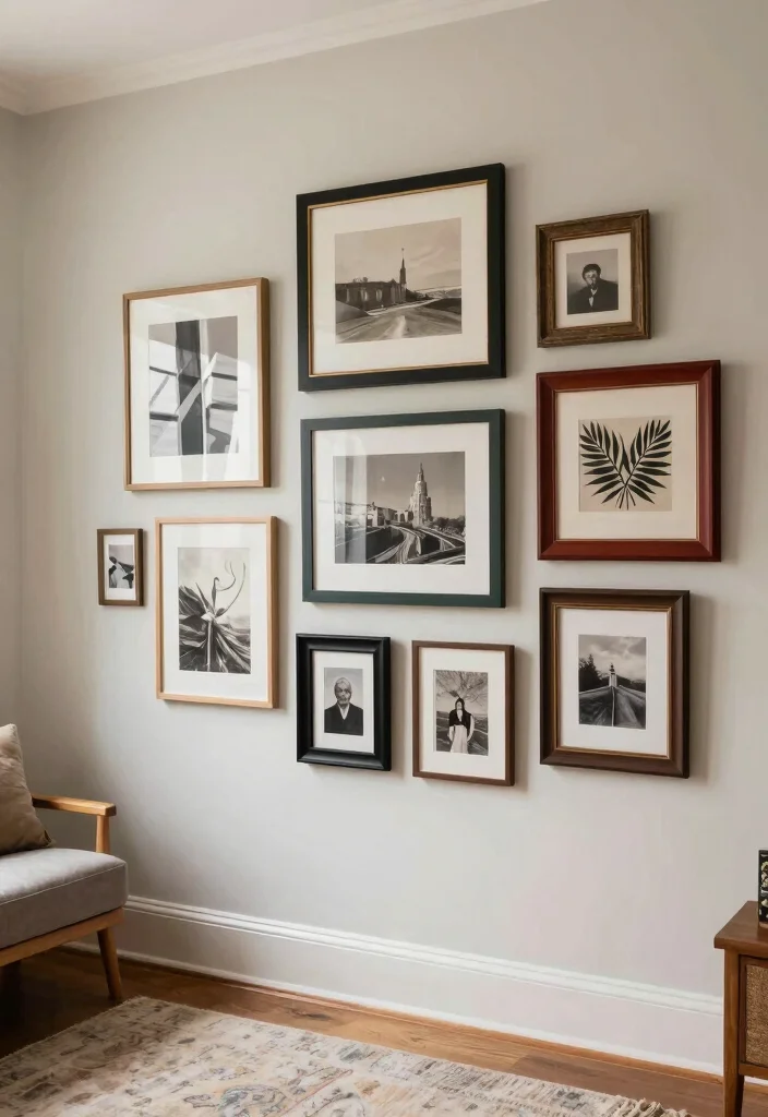 16 Wall Decor Crafts Ideas With Creative DIY Touch - 3. Upcycled Frame Gallery 1