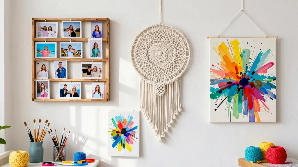 16 Wall Decor Crafts Ideas With Creative DIY Touch