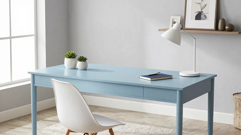 17 Blue Desk Setup Ideas With Clean Aesthetic Vibes
