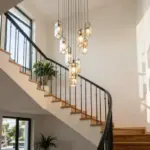 17 Staircase Chandelier Contemporary Ideas With Statement Glow