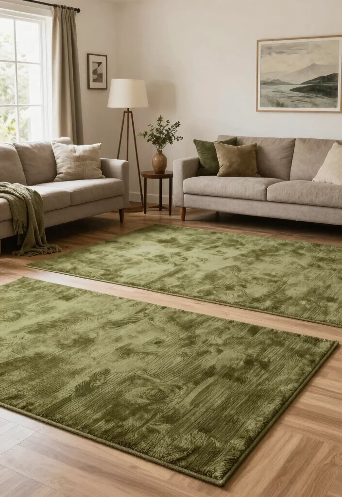 18 Olive Green Rug Ideas With Warm Modern Style - Conclusion 1