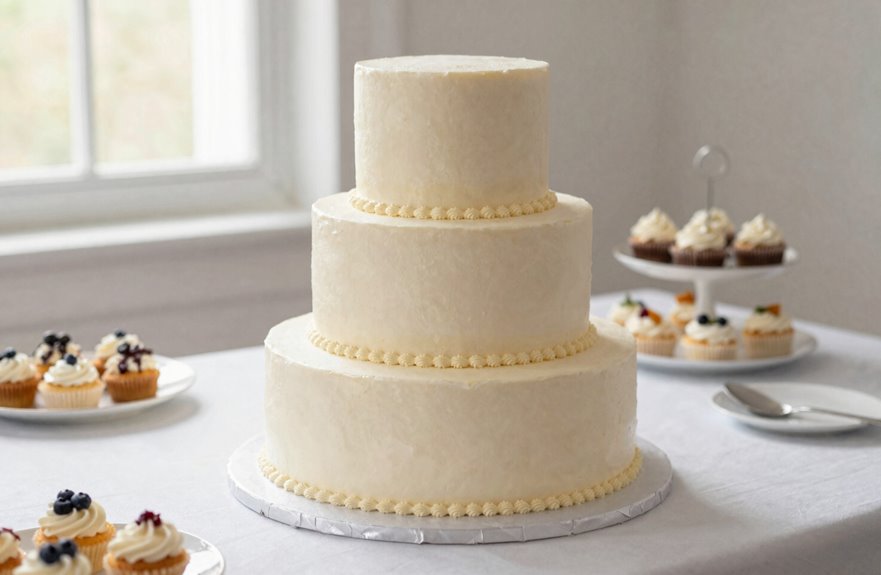10 Quick Answers: What Size Cake to Feed 50 People 4 10 inch and 8 inch tiers