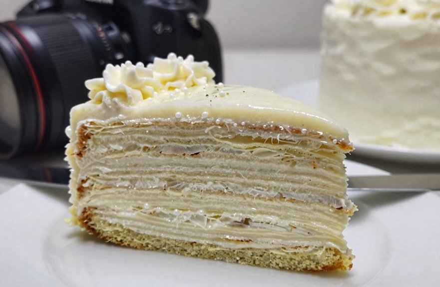 almond forward wedding cake symphony