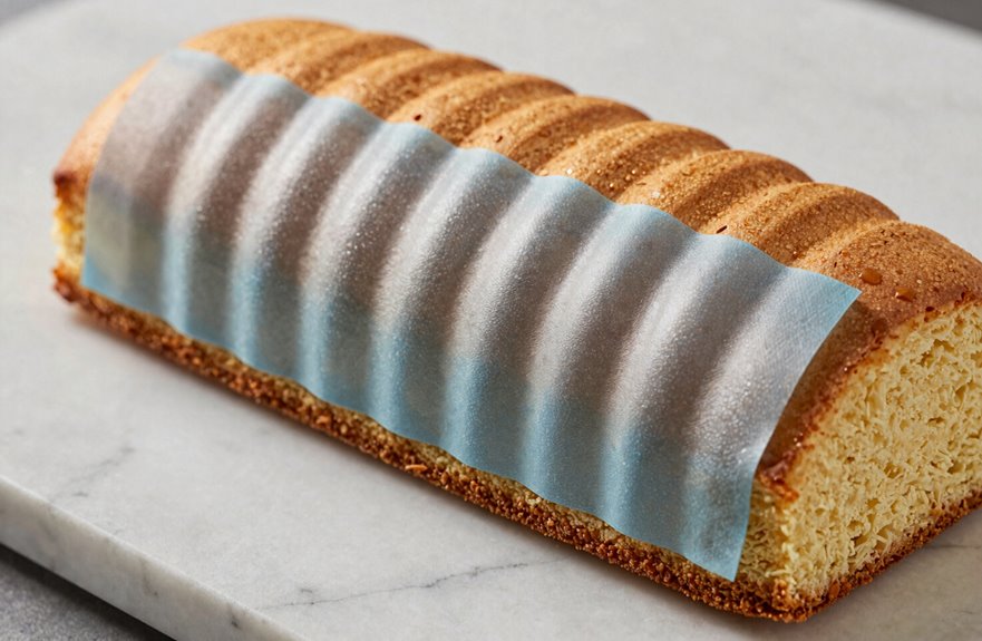 What Is a Cake Strip and How Does It Work? 2 cake strips prevent domes control edges