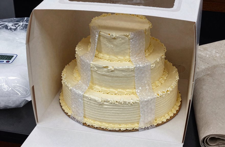 dense durable cake shipping tactics