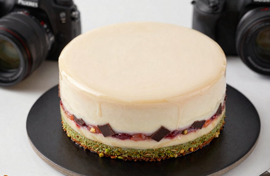entremet layered glossy precision desserts