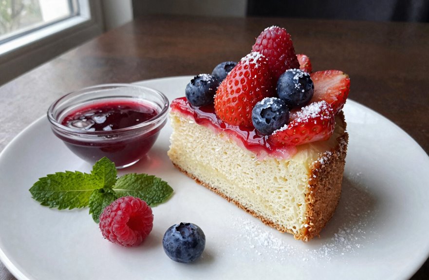 fresh berries low glycemic dessert delight