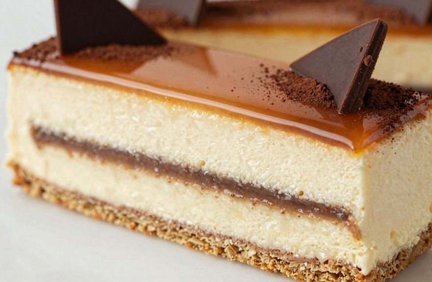 layered entremet precise construction